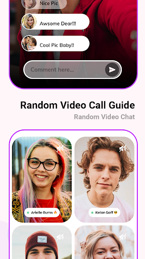 Live Video Call - Random Chat Скриншот 1