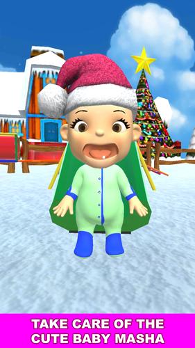 Baby Masha's Winter Playground 螢幕截圖 0