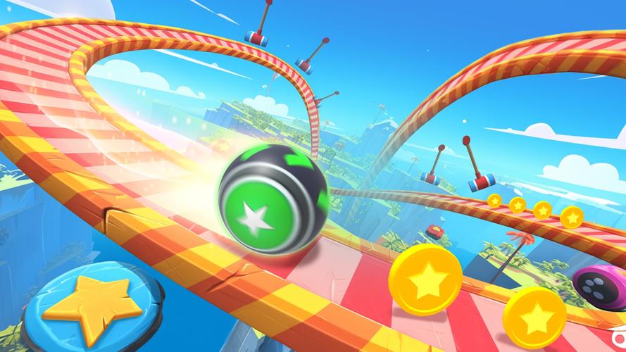 3D Super Rolling Ball Race Zrzut ekranu 2