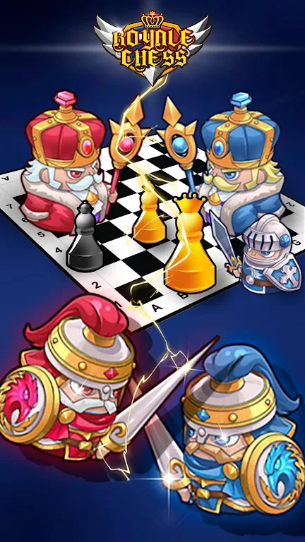 Royale Chess - King's Battle 螢幕截圖 0