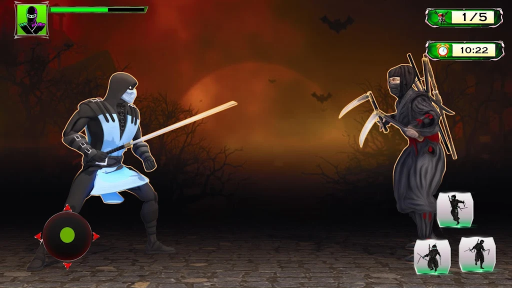 Ninja Hero Assassin Samurai Pirate Fight Shadow 스크린샷 3