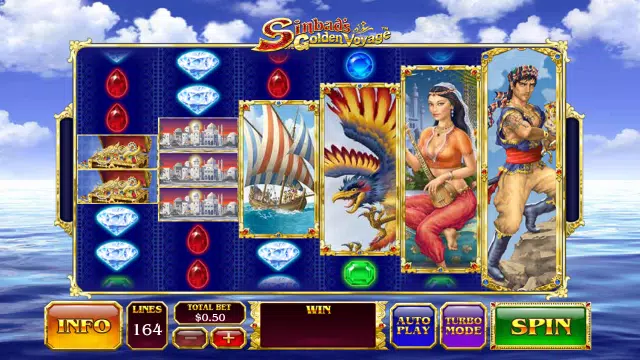 SINBAD'S GOLDEN VOYAGE (FREE CASINO SIMULATOR) ဖန်သားပြင်ဓာတ်ပုံ 1
