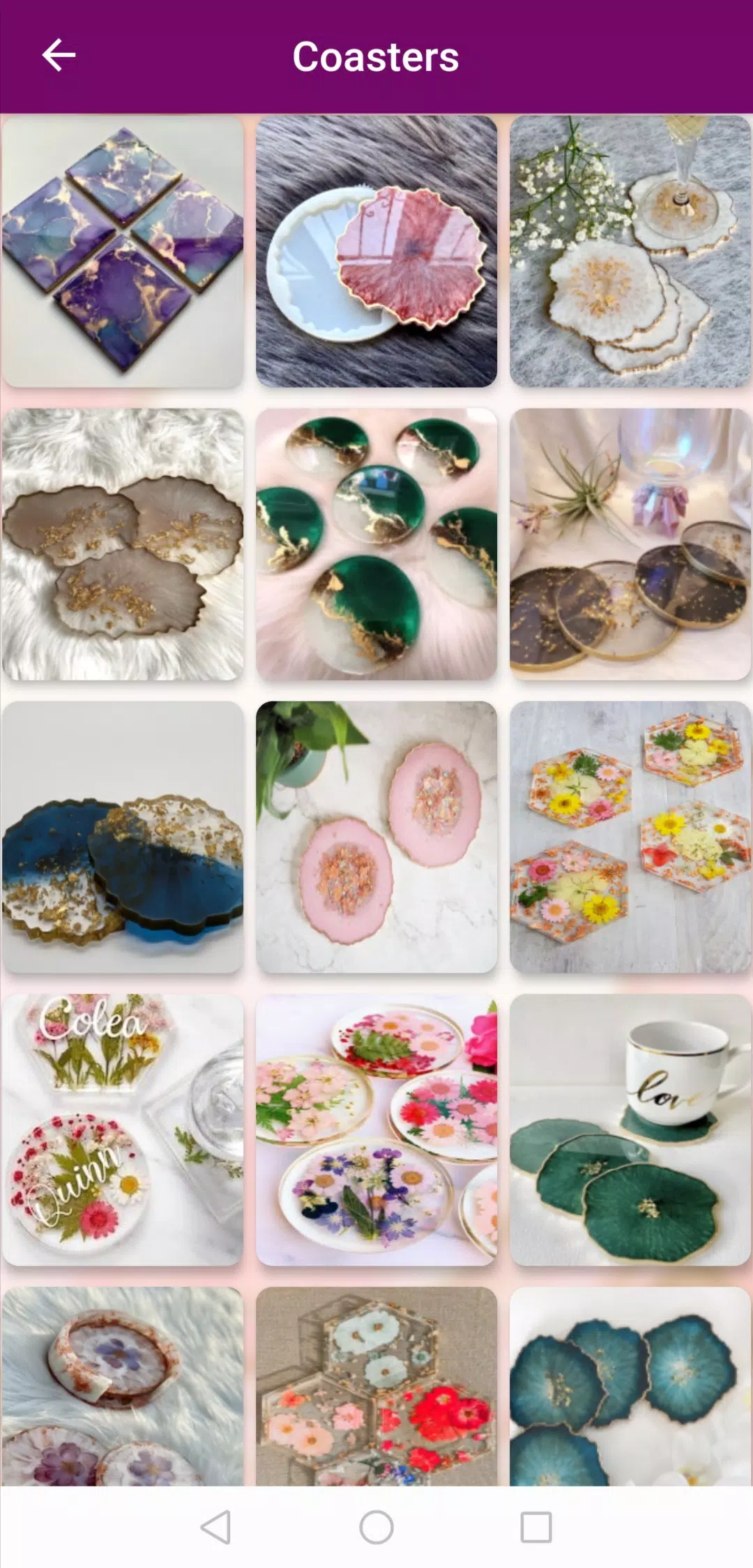 Epoxy Resin Art Ideas 스크린샷 1