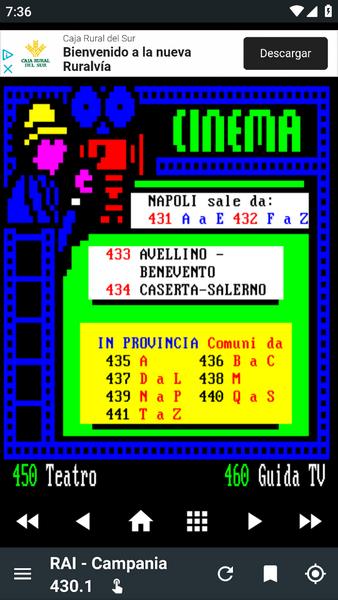 TxtVideo Teletext 螢幕截圖 1