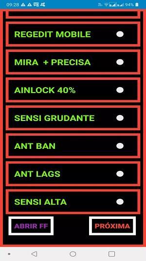 Schermata M1NX Sensi 1