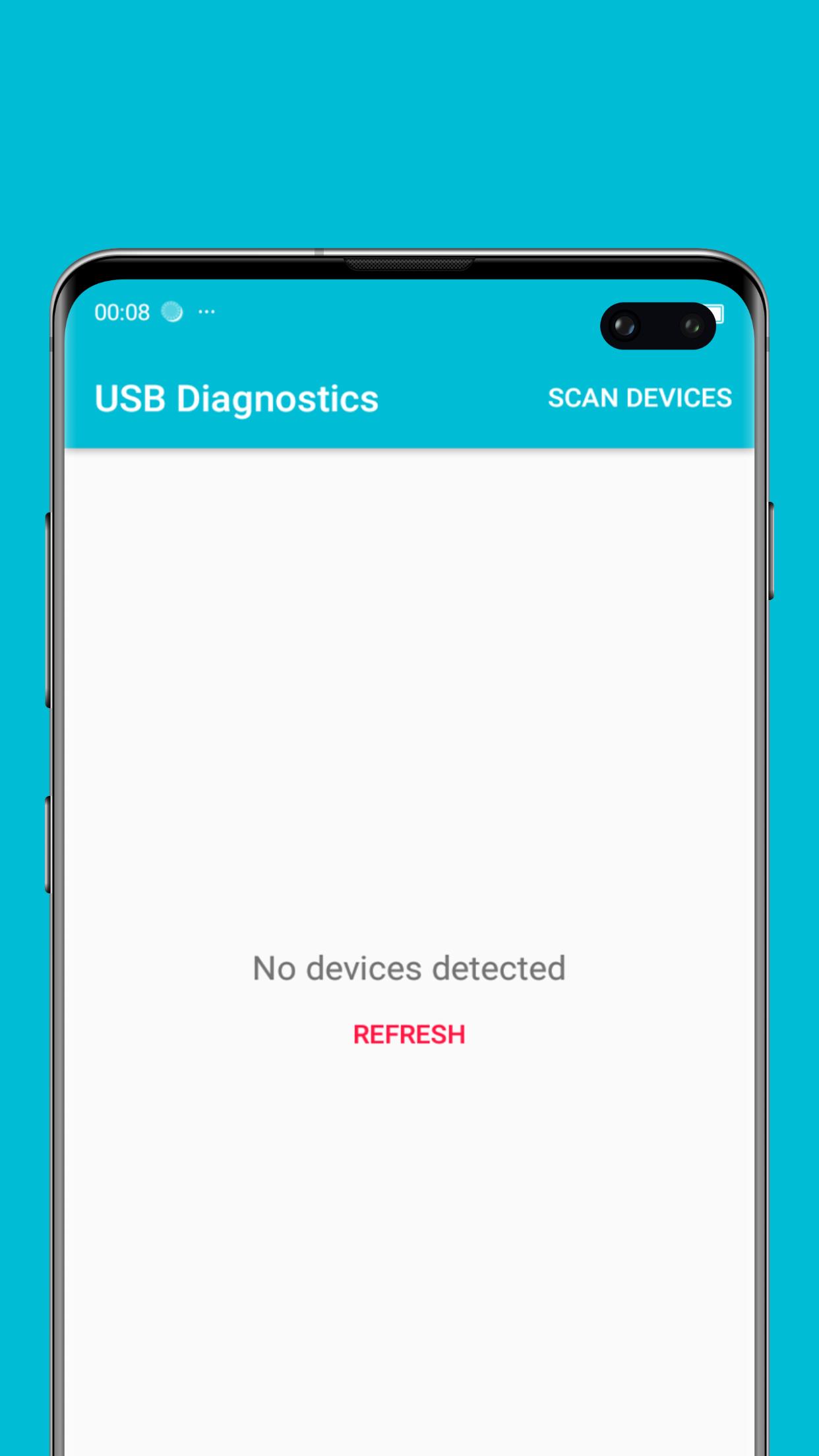 USB diagnostics ภาพหน้าจอ 3