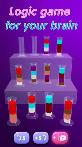 Water Sort Puzzle Color Tubes Captura de tela 0