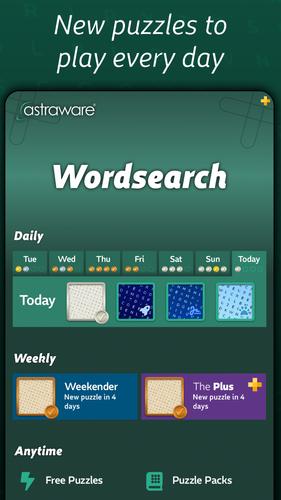 Astraware Wordsearch Captura de tela 3