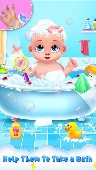 BabySitter DayCare Games Captura de pantalla 0