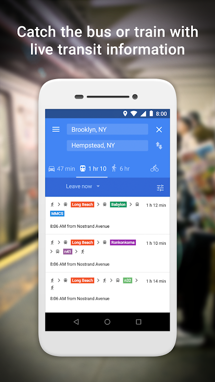 Google Maps Go ဖန်သားပြင်ဓာတ်ပုံ 2