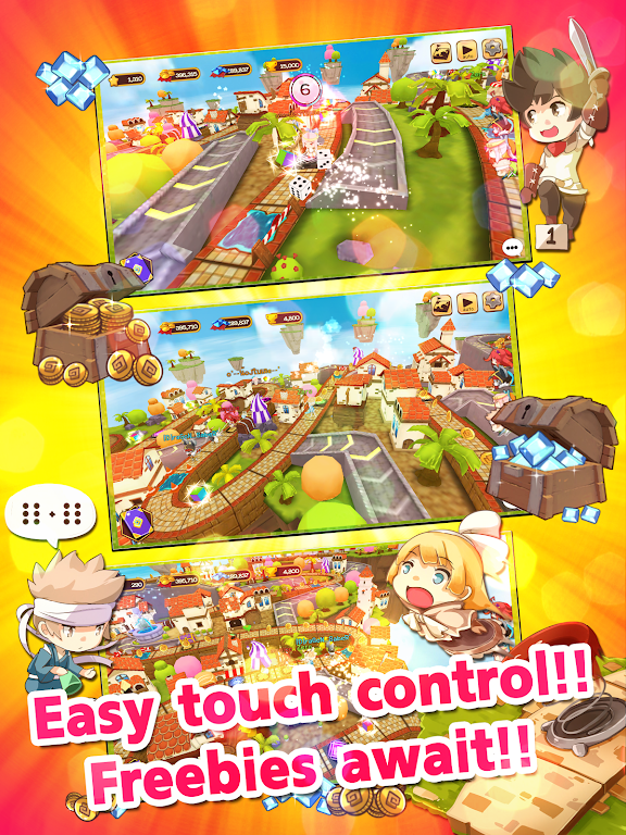 Dice Legend: Snake and Ladder 螢幕截圖 1