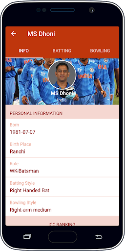 Live Cricket Score & News ภาพหน้าจอ 0