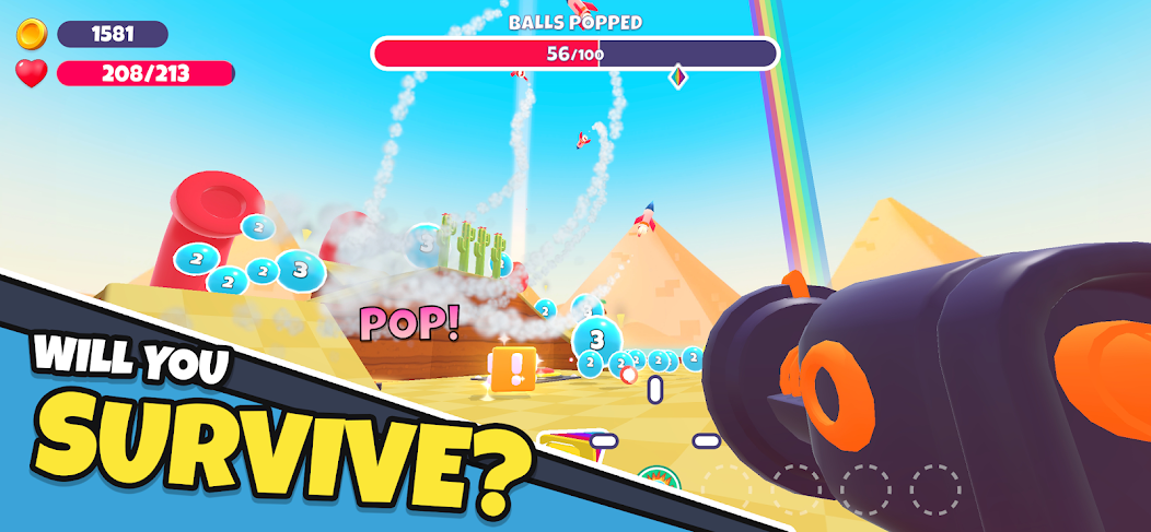 Super Balls 3D Mod 螢幕截圖 1