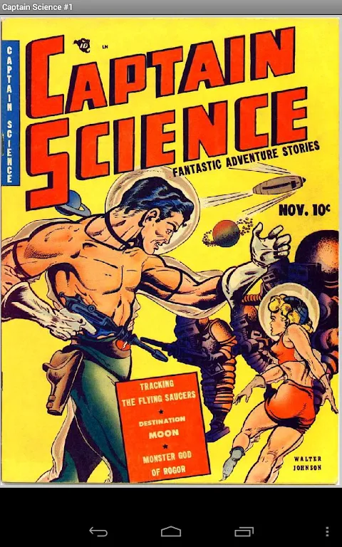 Comic: Captain Science Ekran Görüntüsü 0