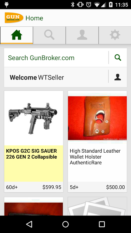 GunBroker Screenshot 2