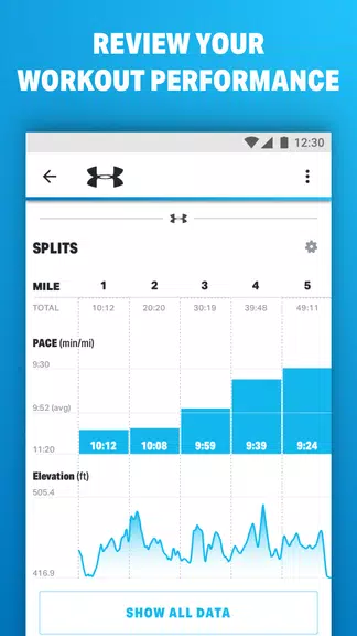Laufen mit MapMyRun Screenshot 1