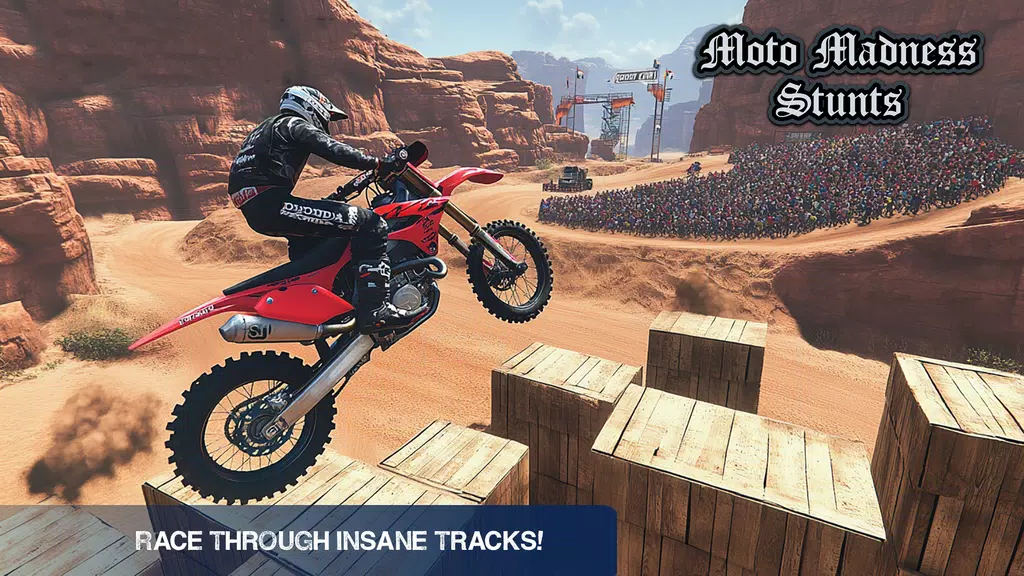 Moto Madness Stunt moto Race Ekran Görüntüsü 3