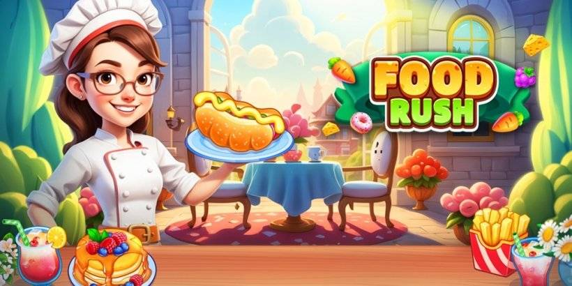 Food Rush membolehkan anda memasak ribut untuk memenuhi pesanan pelanggan yang lapar, keluar sekarang pada Android