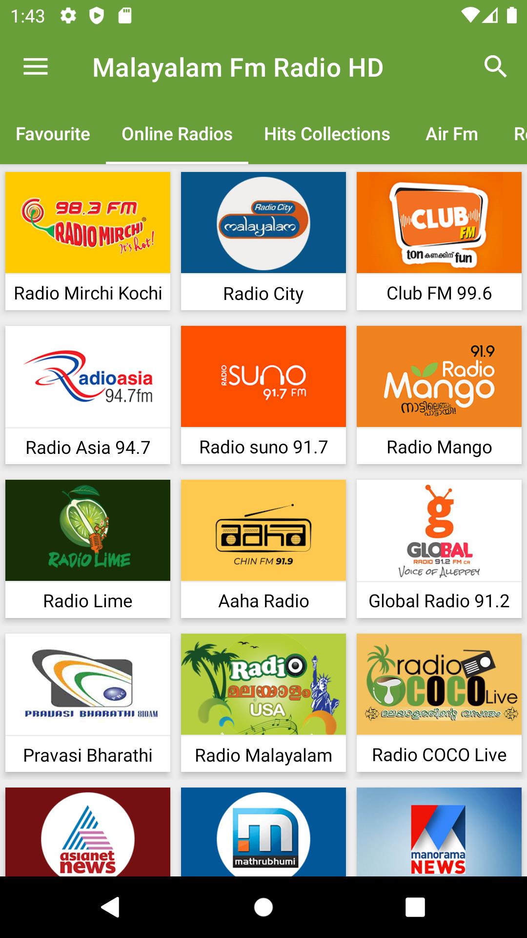 Malayalam Fm Radio HD Songs スクリーンショット 0