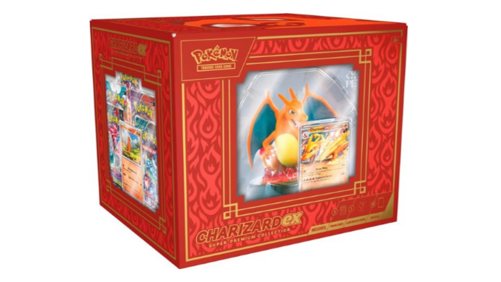 Pokémon TCG Charizard Statue Displaying Your Favorite Card - Available for Preorder