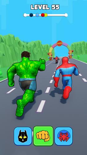 Superhero Transform Shift Game スクリーンショット 2