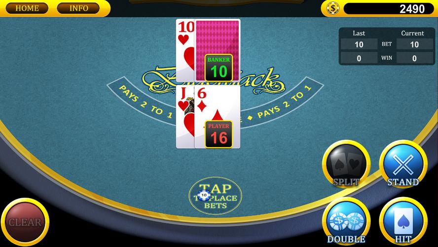 Blackjack स्क्रीनशॉट 2