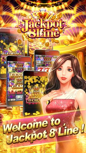 Jackpot 8 Line Slots Tangkapan skrin 0