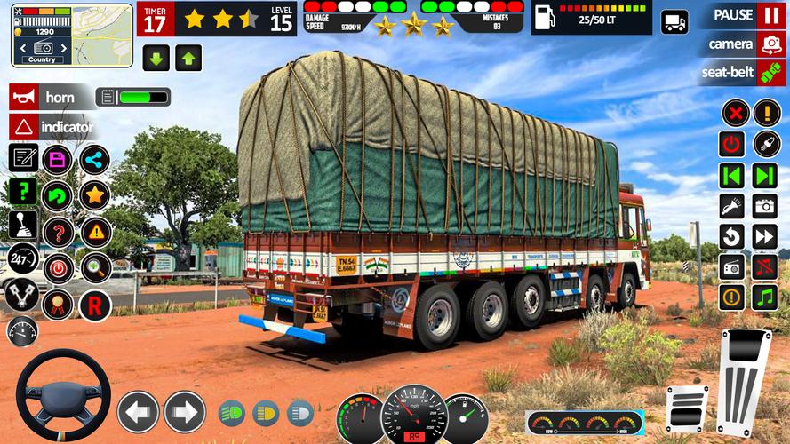 Indian Lorry Truck Driving 3d Ảnh chụp màn hình 3