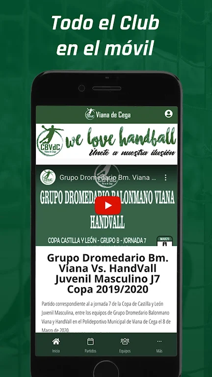 Schermata Balonmano Viana 1