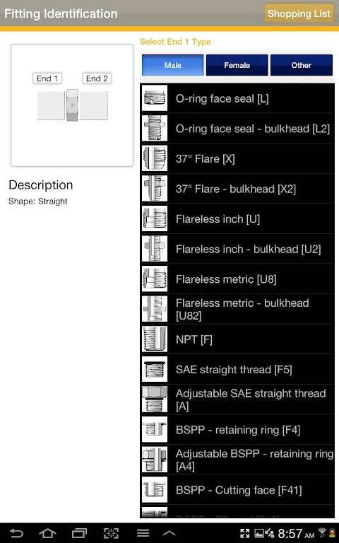 Fitting Finder ဖန်သားပြင်ဓာတ်ပုံ 1