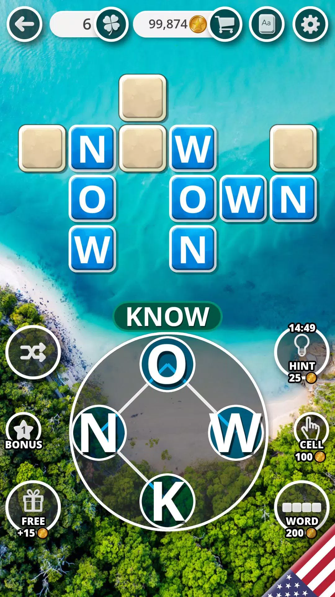 Word Land - Mots croisés Capture d'écran 1