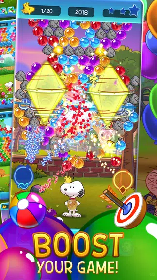 Bubble Shooter - Snoopy POP! スクリーンショット 3