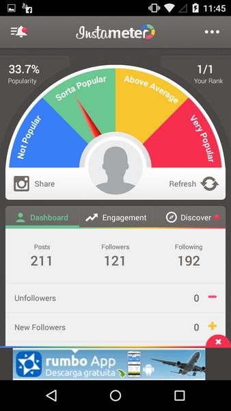 FollowMeter Ảnh chụp màn hình 3