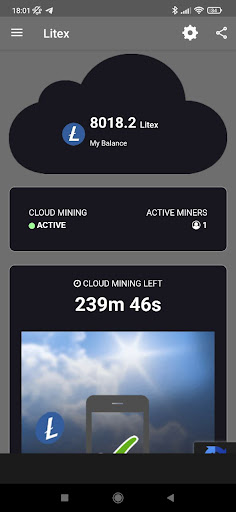 LTC4ME LTC Cloud Mining Screenshot 3