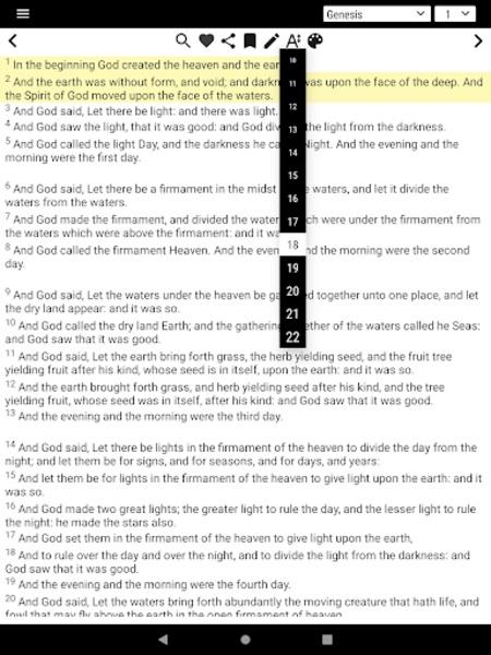 King James Version + Apocrypha স্ক্রিনশট 3