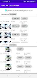 Gear 360 File Access & Stitche Screenshot 2