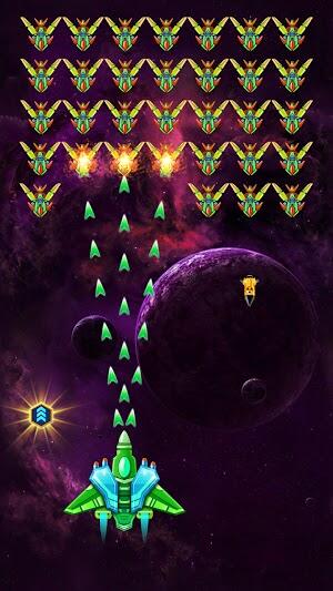 galaxy attack shooting game mod apk latest version