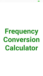 Frequency Converter স্ক্রিনশট 1