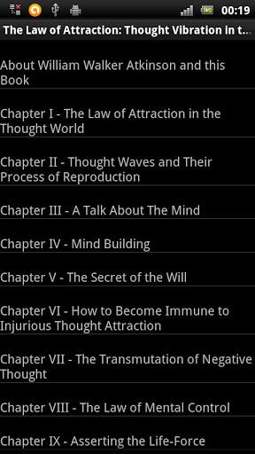 The Law of Attraction BOOK Screenshot 1