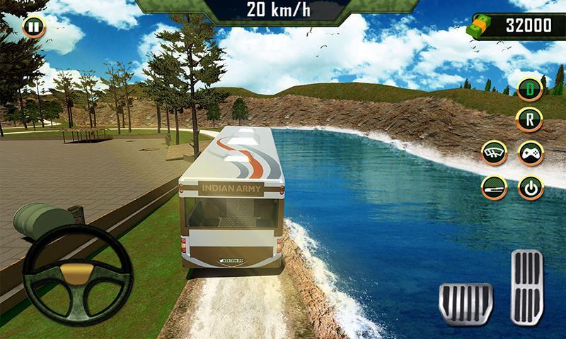 Army Bus Driving Simulator Ảnh chụp màn hình 1