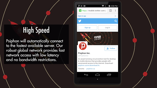 Psiphon Screenshot 3