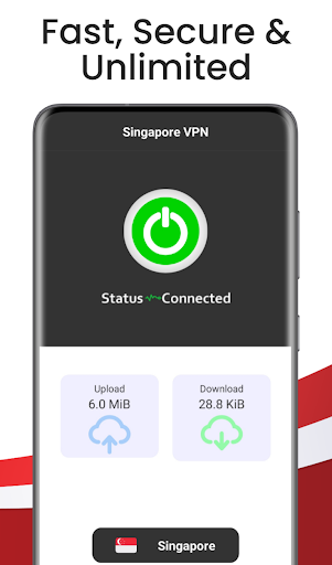 Singapore VPN - Unlimited Fast Zrzut ekranu 3