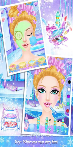 Princess Salon: Frozen Party Mod Tangkapan skrin 0