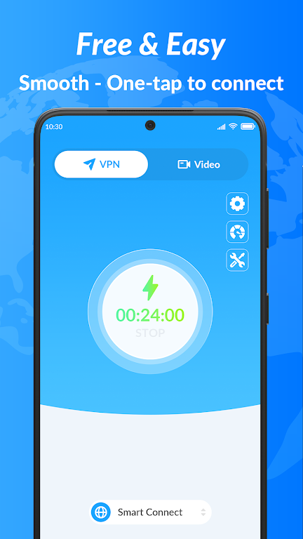 SpeedyLink: Secure VPN Proxy ภาพหน้าจอ 1