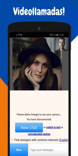 Omegle : Talk to Strangers 스크린샷 1
