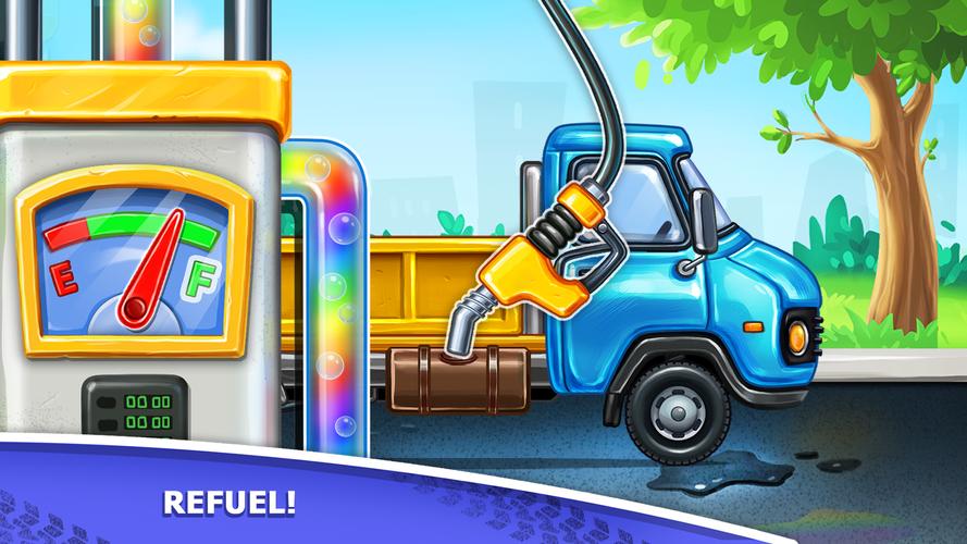 Kids truck games Build a house スクリーンショット 2