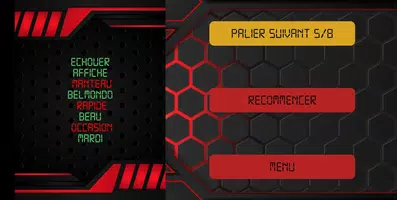 Schermata indices et mot de passe 3