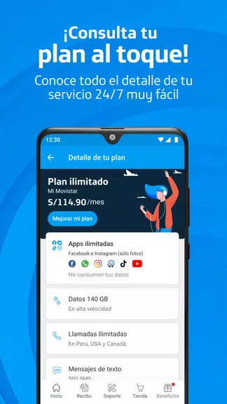 Mi Movistar Perú Schermafbeelding 2