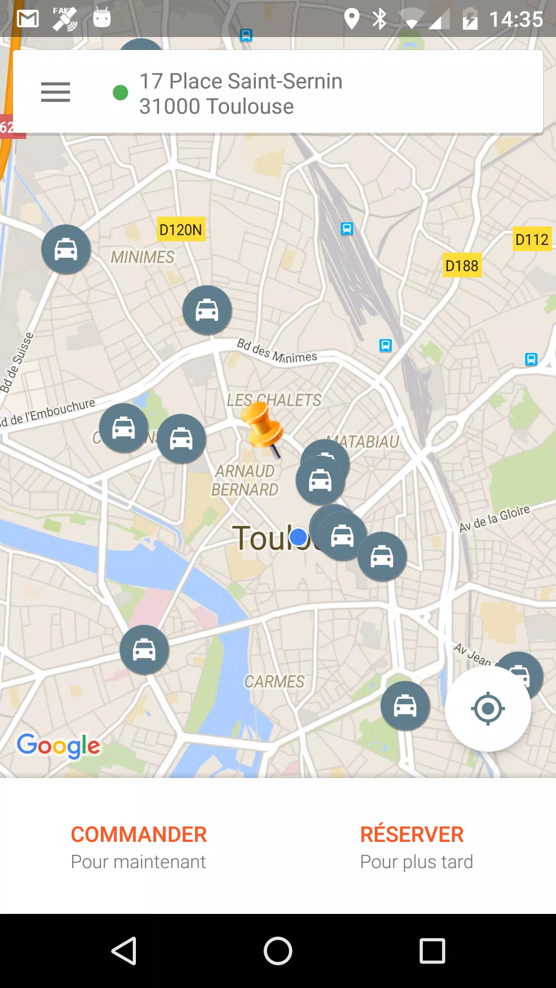 Taxi Toulouse 螢幕截圖 1