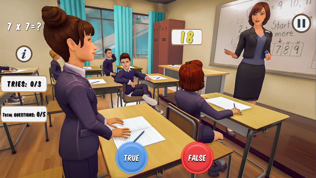 High School Teacher Simulator 螢幕截圖 1